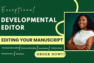 do developmental editing, fiction ghostwriting, proofreading, and story writing