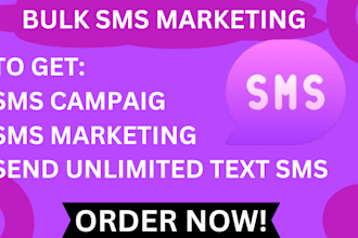 create and manage your bulk SMS marketing campaign for higher ROI