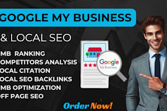 optimize google my business page for local seo gmb ranking