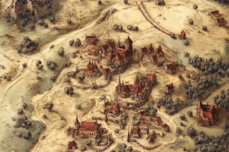 create your fantasy map for rpg, novels and games