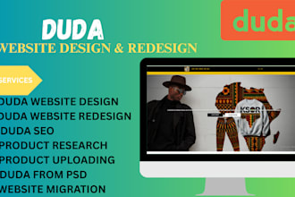 build duda seo landing page website design redesign