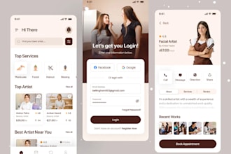 build mobile app design,flutter app developer, android app, ios app development