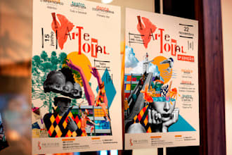 design striking posters for concerts, festivals, and music events