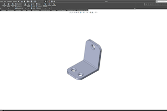design simple 3d parts in cad for 3d printing or mechanical use