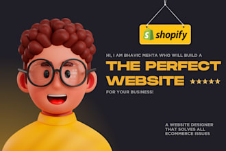design a premium shopify website for fashion, clothing and apparel store