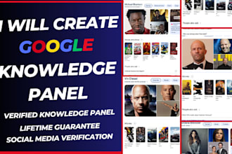 create a verified google knowledge panel