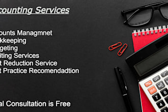 be your online expert in bookkeeping, payroll, tax, audits, and financial report