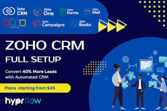customize your zoho CRM with advanced workflows and automations