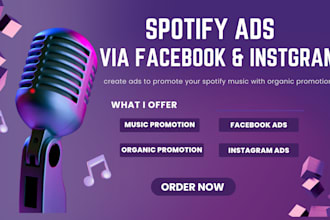 create ads to promote your spotify music with organic promotion