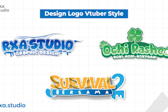 make a cute logo for vtuber, streamer, and community