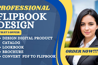 convert pdf to flipbook, design digital product catalog, lookbook, brochure