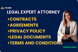 write powerful legal contracts, powerful legal agreements, and privacy policy