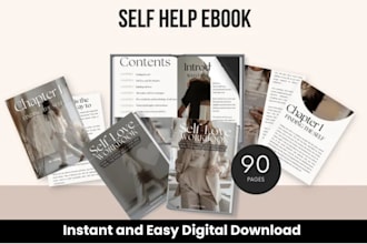 design health fitness ebook  canva worksheet pdf lead magnet canvas templates