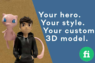 sculpt a custom 3d action figure for 3d printing
