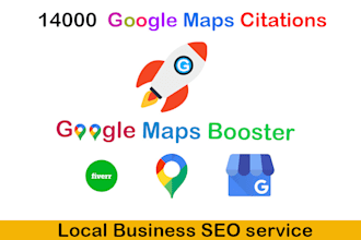 14500 google maps citations for ranking gmb and local business SEO