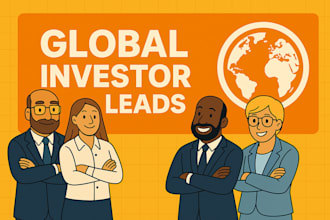 provide verified investor data list for email marketing