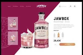 design wine shopify store liquor website juice website beverage website