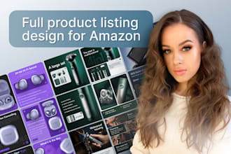 design high converting amazon product listing images