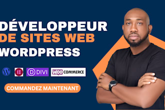 développeur de sites web wordpress, conception de site web wordpress elementor