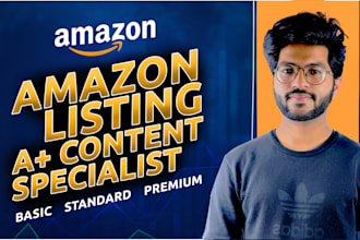 design amazon a plus content and product listing images