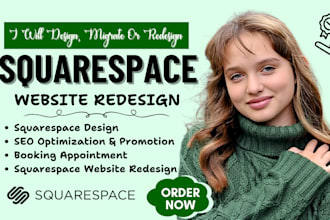 squarespace website design squarespace website redesign squarespace website SEO