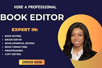 professionally proofread copy developmental edit fiction nonfiction novel