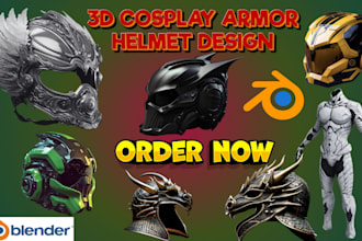 3d wearable cosplay model armor pattern weapon props accessories ready for print