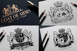 create church seal bishop crest or coat of arms logo