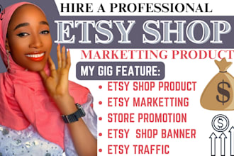 do etsy store promotion etsy shop marketing product listing and tiktok ads