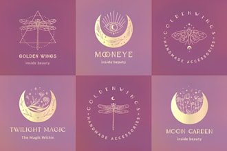 create unique sacred geometry or spiritual or mystical logo
