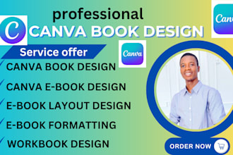 canva ebook design, ebook layout, ebook formatting, ebook cover brochure design