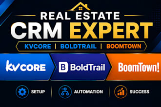 set up your kvcore boomtown or boldtrail CRM for real estate lead automation