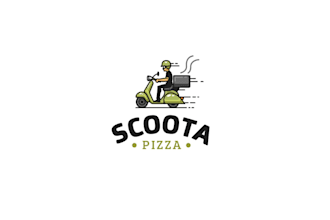 design pizza delivery business logo
