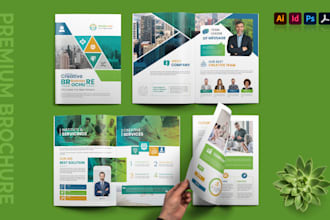 design digital brochure, booklet, catalog and annual report in print or digital