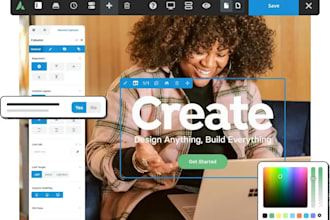 do wordpress avada theme customization to create a professional website