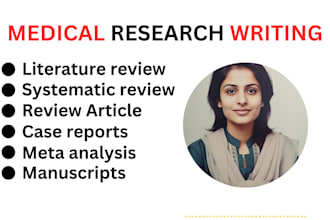 do medical case reports, meta analysis, systematic review and literature