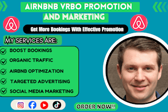 promote your airbnb and vrbo with SEO, boost airbnb bookings, airbnb traffics