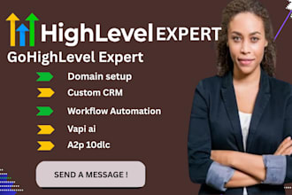 gohighlevel ai ghl custom crm ghl funnel ghl vapi ai gohighlevel domain setup