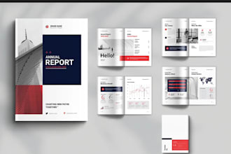 do annual report, company profile, trifold, bifold, brochure design, white paper