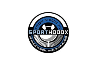 make ideal wonderful tough logo for sports community