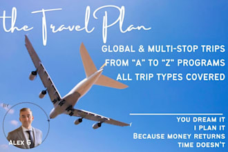 plan your personalized travel itinerary