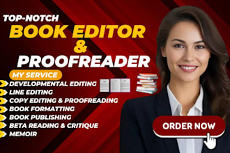 proofread line beta read copy developmental book editor for novel poetry scifi