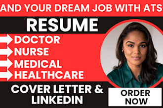 write ats doctor, nurse, surgeon, social worker, medical, healthcare resume