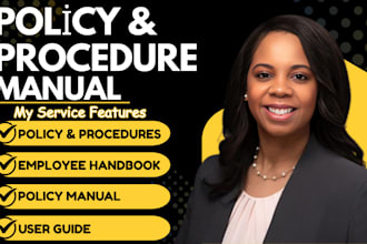 write policy and procedure manual for home care, group home, licensing and guide