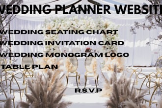 setup shopify wedding planner website wedding invitation card seating chart rsvp