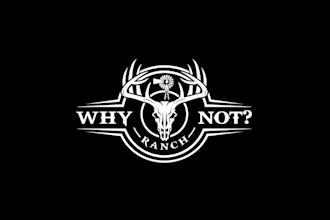 design minimal texas hunting ranch logo