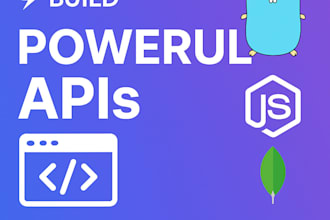 develop a fast and secure backend API using nodejs or golang