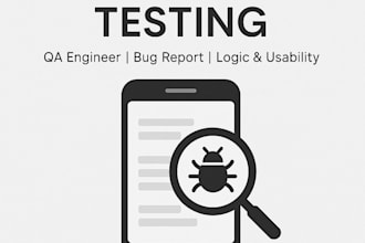 test your mobile app and provide a professional bug report
