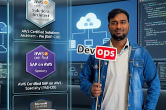 be your AWS solutions architect , devops consultant