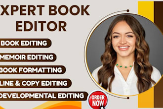 edit proofread developmental edit memoir nonfiction fiction novel
